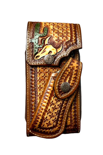 Funda Vaquera Para Celular Con Portanavaja