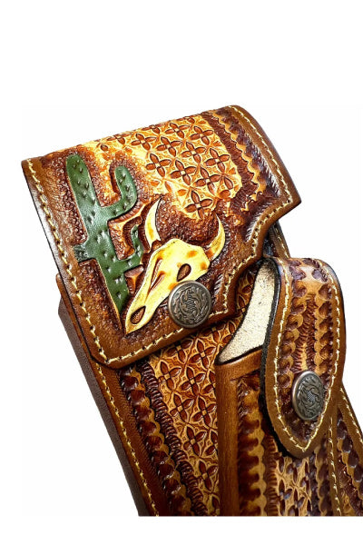 Funda Vaquera Para Celular Con Portanavaja