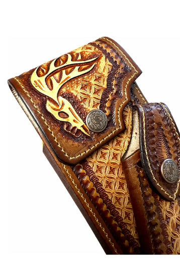 Funda Vaquera Para Celular Con Portanavaja
