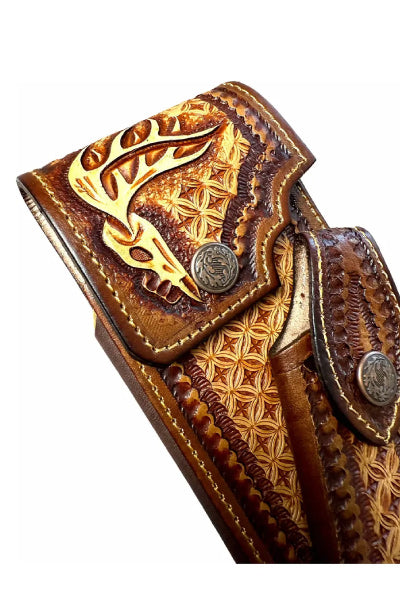 Funda Vaquera Para Celular Con Portanavaja