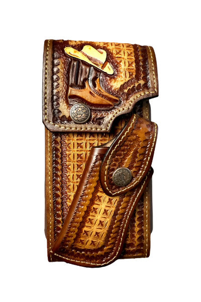 Funda Vaquera Para Celular Con Portanavaja