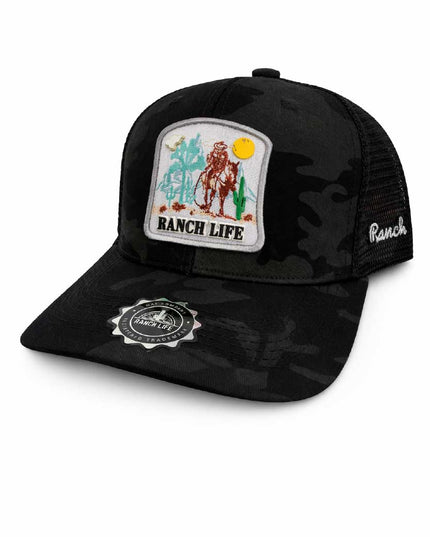 Gorra Camo Vaquero Ranch Life