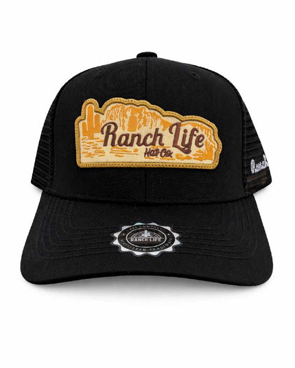 Gorra Negra Desierto Ranch Life